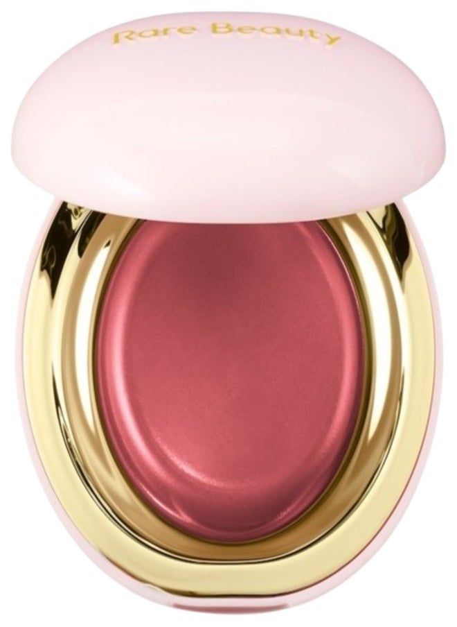 Rare Beauty Stay Vulnerable Melting Blush – Nearly Mauve (5g) | Lightweight, Cream-to-Powder, Natural Flush, Hydrating & Long-Lasting