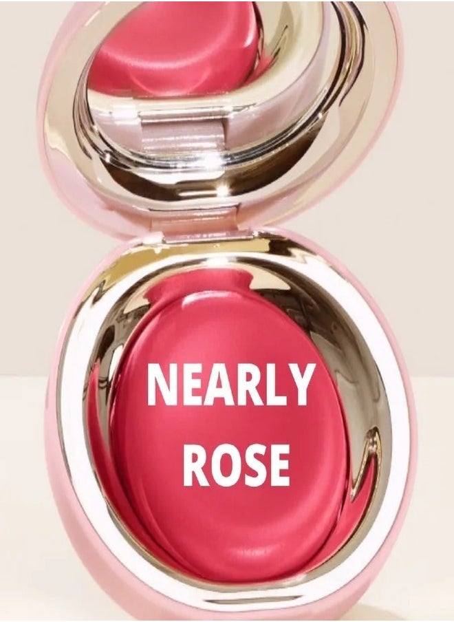 Rare Beauty Stay Vulnerable Melting Blush – Nearly Rose - True Pink (5g) | Lightweight, Cream-to-Powder, Natural Flush, Hydrating & Long-Lasting