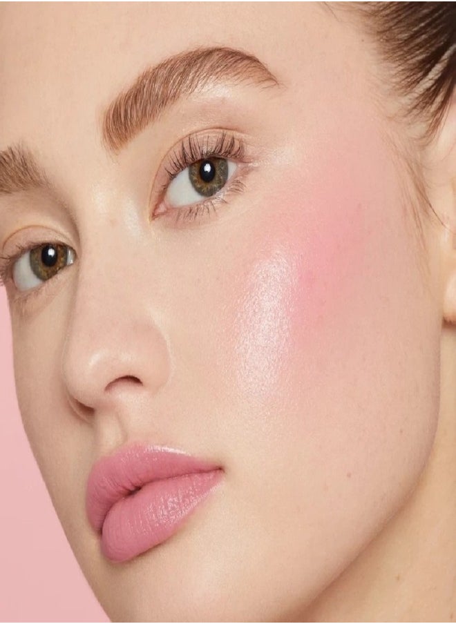 Rare Beauty Stay Vulnerable Melting Blush – Nearly Rose - True Pink (5g) | Lightweight, Cream-to-Powder, Natural Flush, Hydrating & Long-Lasting