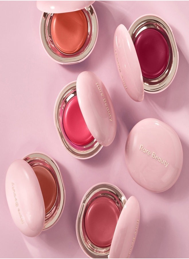Rare Beauty Stay Vulnerable Melting Blush – Nearly Rose - True Pink (5g) | Lightweight, Cream-to-Powder, Natural Flush, Hydrating & Long-Lasting