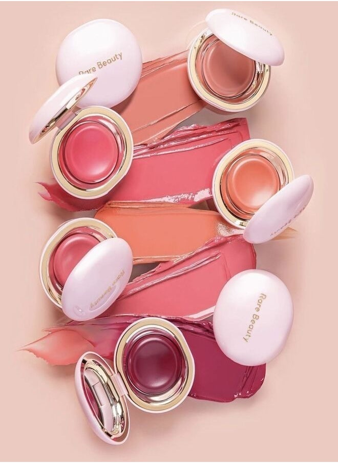 Rare Beauty Stay Vulnerable Melting Blush – Nearly Rose - True Pink (5g) | Lightweight, Cream-to-Powder, Natural Flush, Hydrating & Long-Lasting
