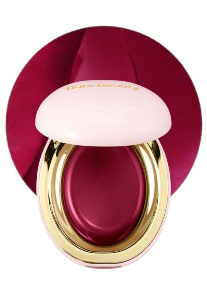Rare Beauty Stay Vulnerable Melting   Blush – Nearly Berry - Deep Berry  (5g) | Lightweight, Cream-to-Powder, Natural Flush, Hydrating & Long-Lasting