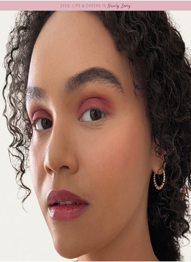 Rare Beauty Stay Vulnerable Melting   Blush – Nearly Berry - Deep Berry  (5g) | Lightweight, Cream-to-Powder, Natural Flush, Hydrating & Long-Lasting