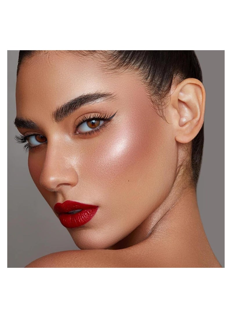 Powder Blush Palette, 8 Colour Blushers for Cheeks Make Up Palette Face Makeup Contour Palette Long