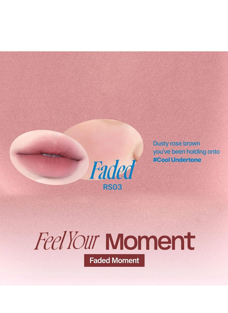FWEE Lip & Cheek Blurry Pudding Pot RS03 Faded 5g and Fwee Fingerlike Silicone Lip Brush