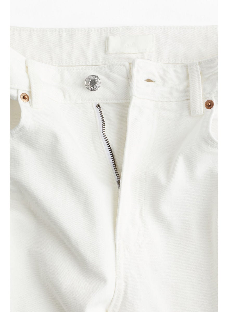 Slim Mom High Ankle Jeans