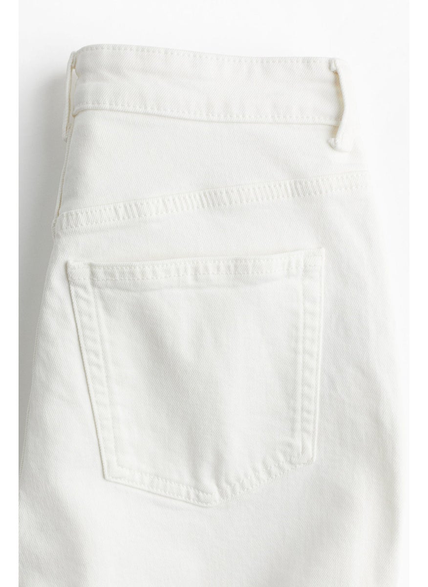 Slim Mom High Ankle Jeans