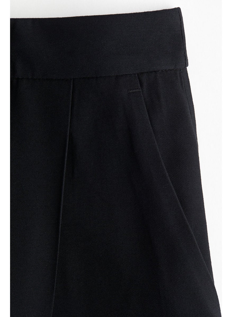 Wide Twill Trousers
