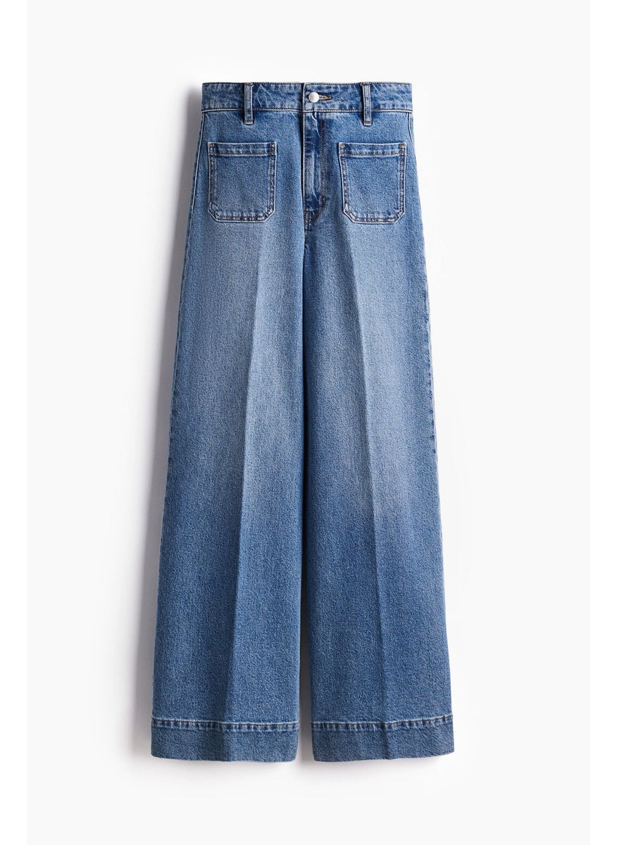 Wide High Jeans