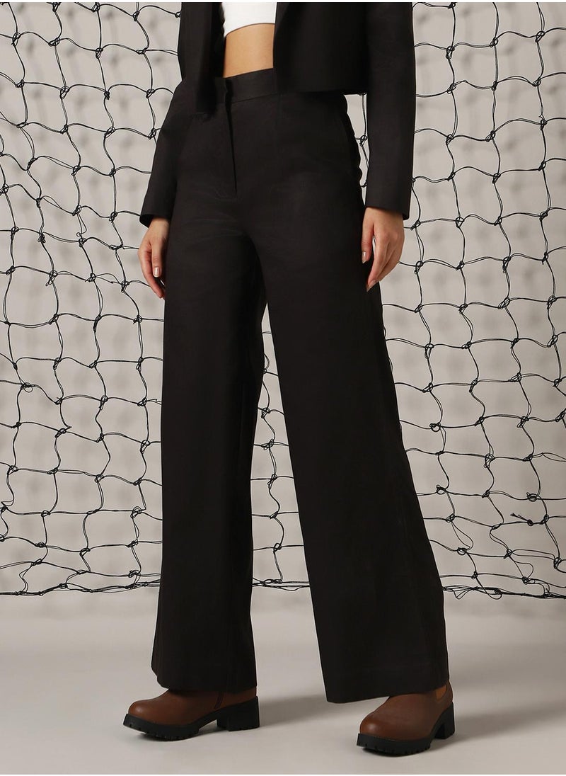 Women Black Trousers