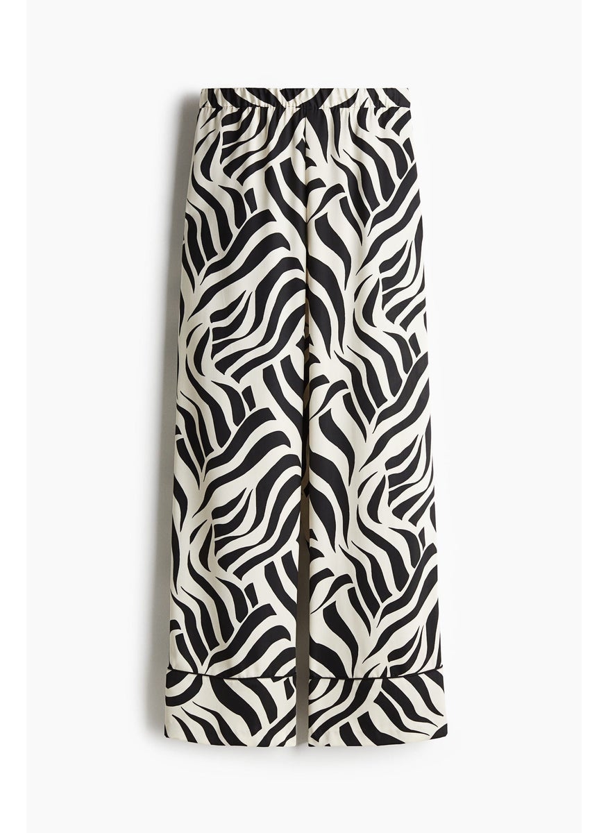 Loose-Fit Twill Trousers