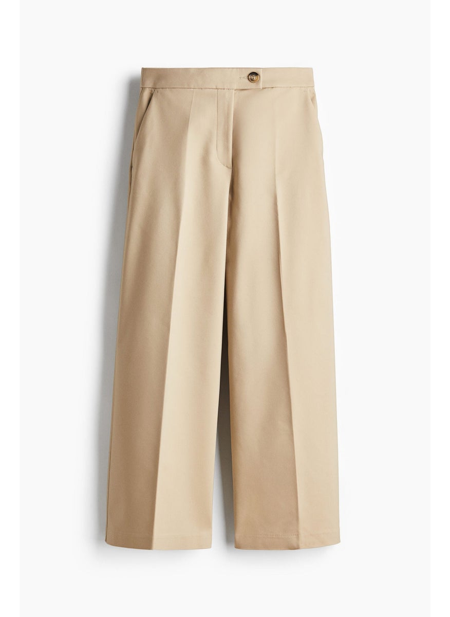 Wide Tailored Trousers