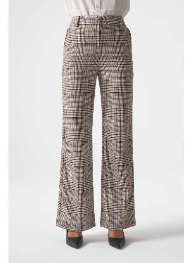 Plaid Woven Pants