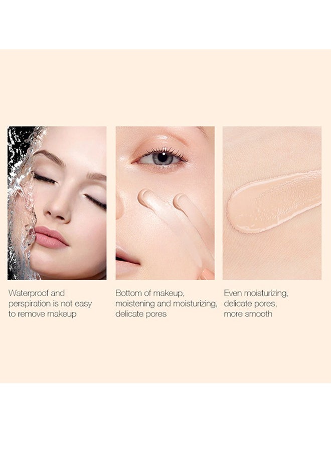 Face Base Whitening Oil-Control Dropper Liquid Foundation 01 Beige-15ml