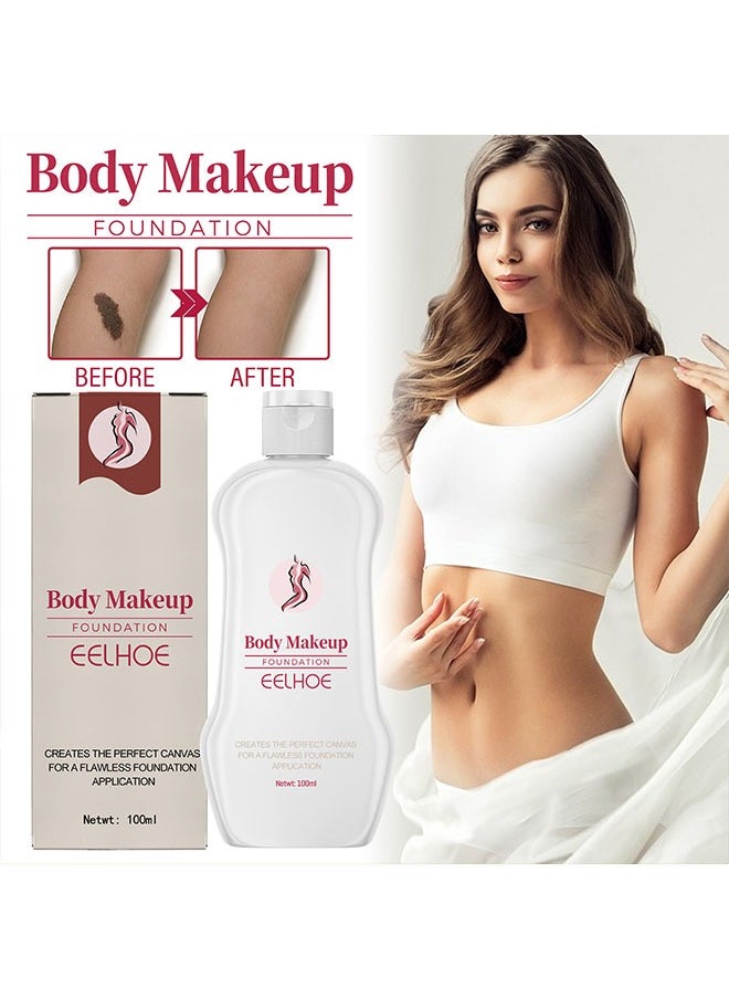 Body Makeup Foundation-Coverage Perfector Tatoo Concealer Waterproof Covering Body Tattoo Scars 100ml