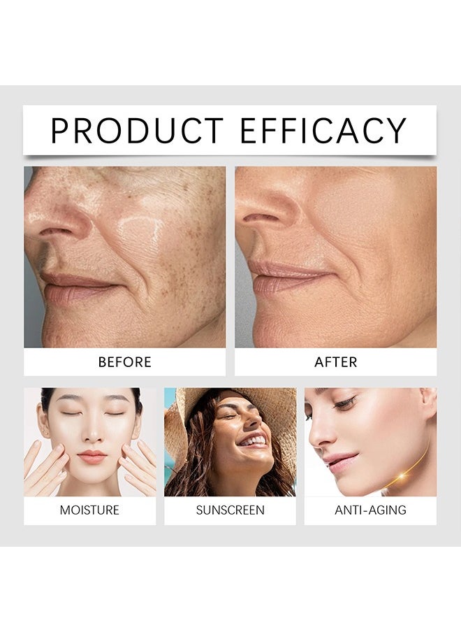 Magic Skin Changing Foundation- Concealer Cream Flawless,Colour Changing Foundation for Different Skin Tone  30ml