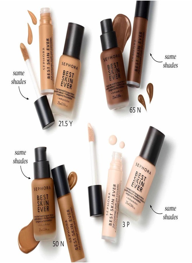 SEPHORA COLLECTION Best Skin Ever Liquid Foundation 34.5 N - For Medium Skin With Neutral Undertones 25ml