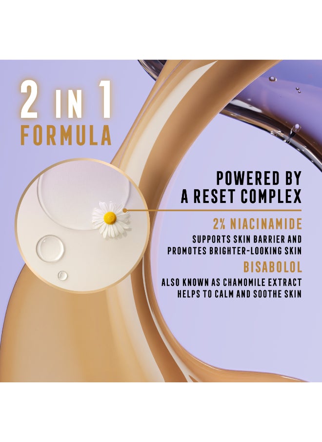 Miracle Pure 2in1 Skin Reset Serum Foundation - 40-60 - Light, 30ml