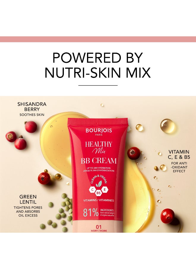 Healthy Mix BB Cream - 01 - Ivory, 30ml