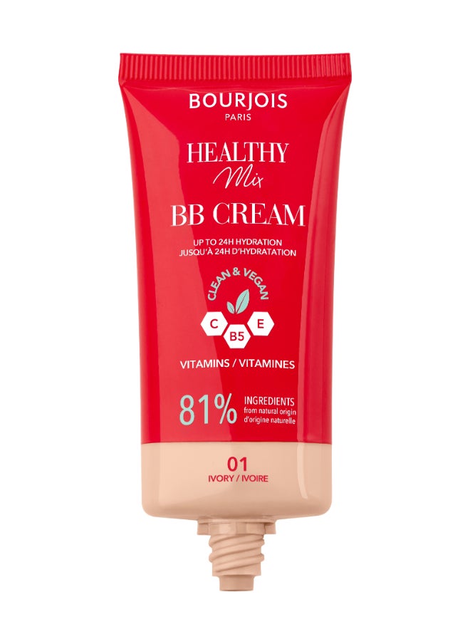 Healthy Mix BB Cream - 01 - Ivory, 30ml