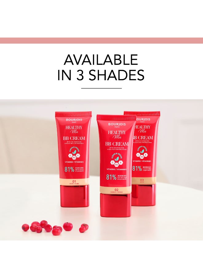 Healthy Mix BB Cream - 01 - Ivory, 30ml