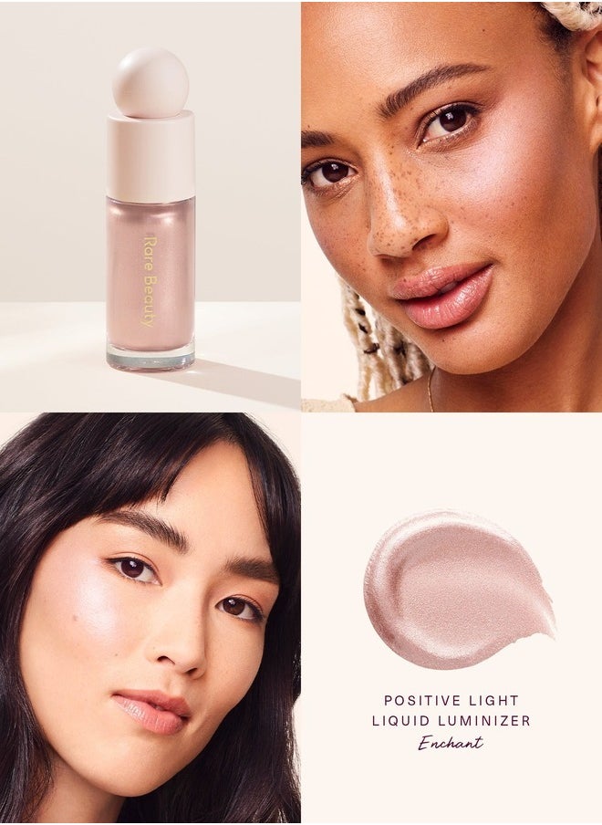 Rare Beauty by Selena Gomez Positive Light Liquid Luminizer Highlight Enchant - Soft Pink 15ml