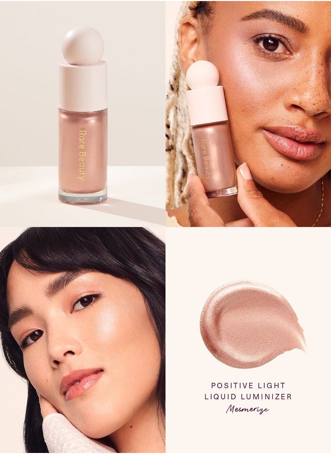 Rare Beauty by Selena Gomez Positive Light Liquid Luminizer Highlight Mesmerize - Rose Bronze 15ml