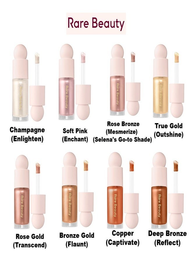 Rare Beauty by Selena Gomez Positive Light Liquid Luminizer Highlight Reflect - Deep Bronze 15ml