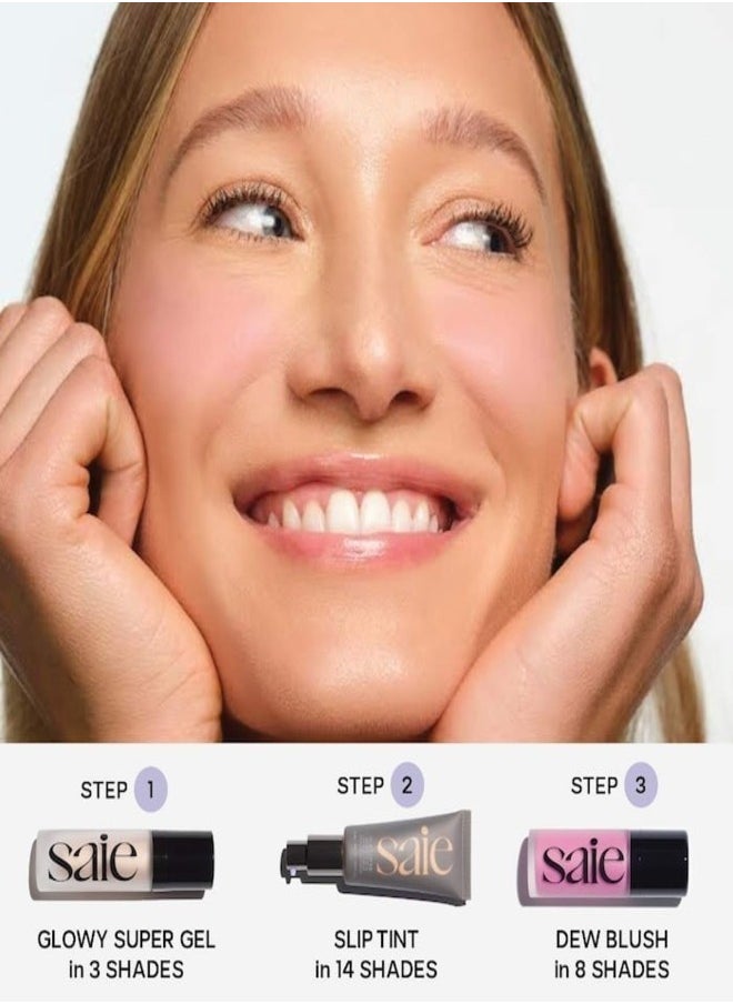 Mini Glowy Super Gel - Roseglow - universal rose gold glow , Lightweight Fresh Highlighter 15ml