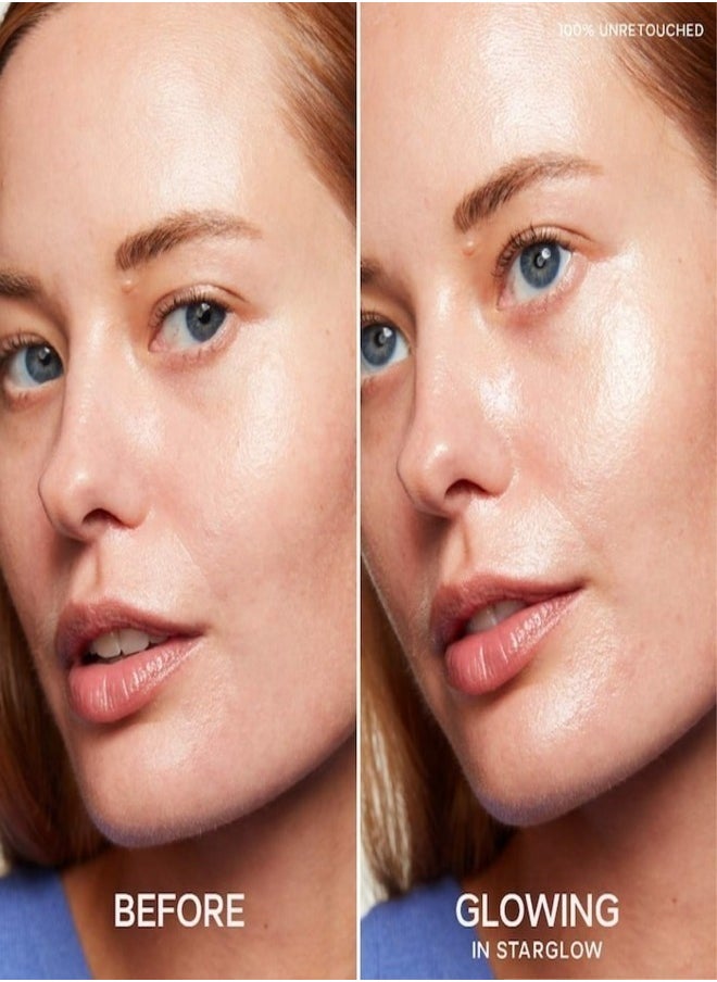 Mini Glowy Super Gel - Roseglow - universal rose gold glow , Lightweight Fresh Highlighter 15ml