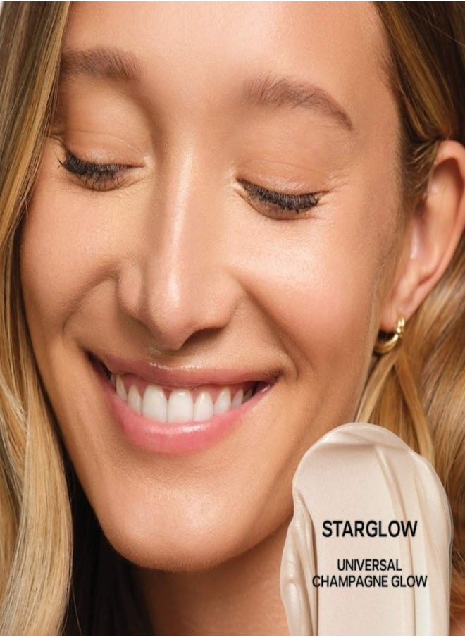 Mini Glowy Super Gel - Starglow - universal champagne , Lightweight Fresh Highlighter 15ml