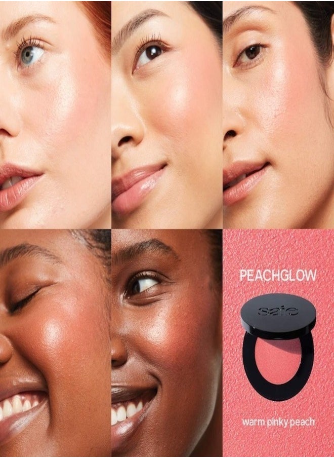 Saie Glow Sculpt Multi-Use Cream Blush & Highlighter - Peachglow - warm pink peach 5.8g