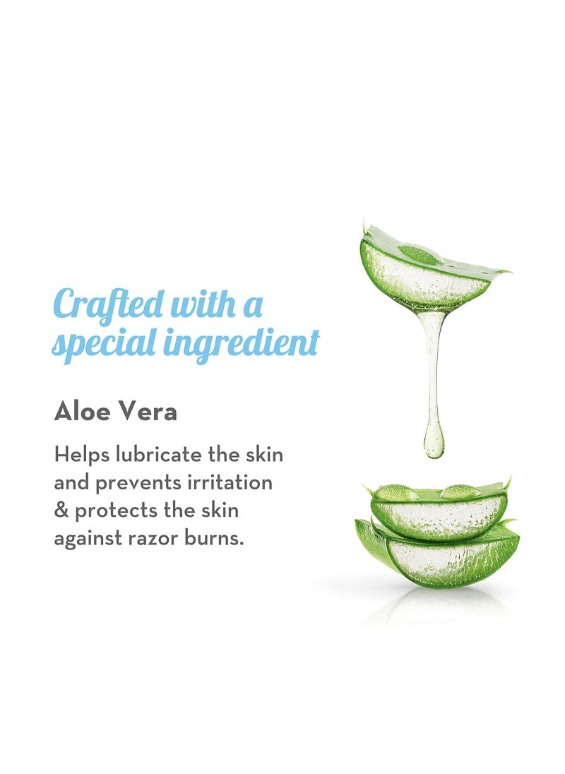 Plush All Natural After Shave Lotion for Women with Aloe Vera | 100% Vegan, Sulphates & Parabens Free | Hydrating and Moisturising For Normal-Sensitive Skin - 100 GMS | Soften's Skin Post Shaving