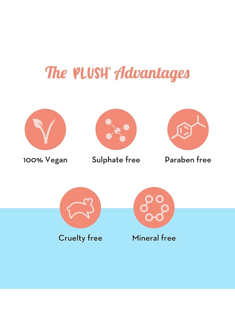 Plush All Natural After Shave Lotion for Women with Aloe Vera | 100% Vegan, Sulphates & Parabens Free | Hydrating and Moisturising For Normal-Sensitive Skin - 100 GMS | Soften's Skin Post Shaving