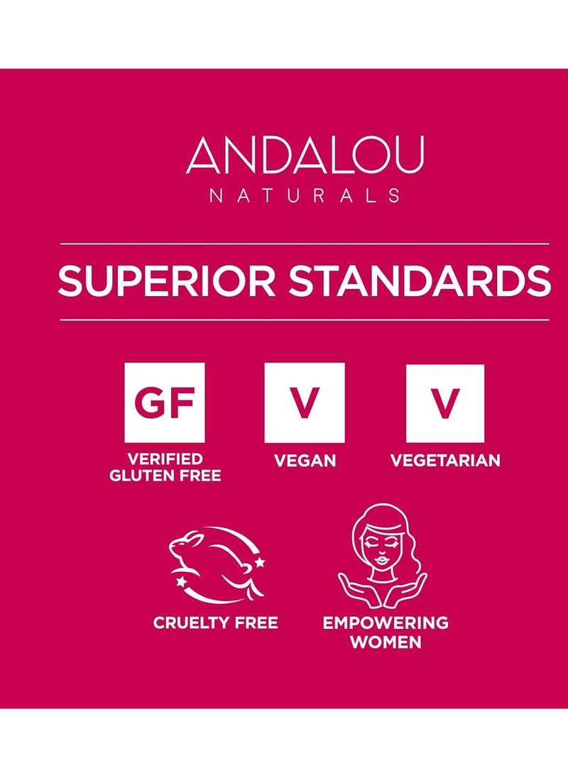 Andalou Naturals 1000 Roses CC Color + Correct with SPF 30, Sheer Tan, 2-in-1 Face Sunscreen + CC Cream for Sensitive Skin, Helps Correct Uneven Skin Tone, Reef Safe Sunscreen, 2 Fl Oz