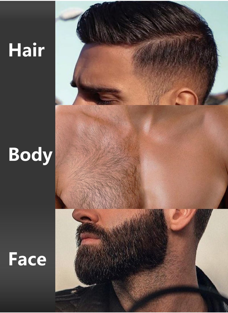 Electric Hair Trimmer for men, Body Shaver Groomer Safe Suitable, Shaver Rechargeable Waterproof Wet And Dry