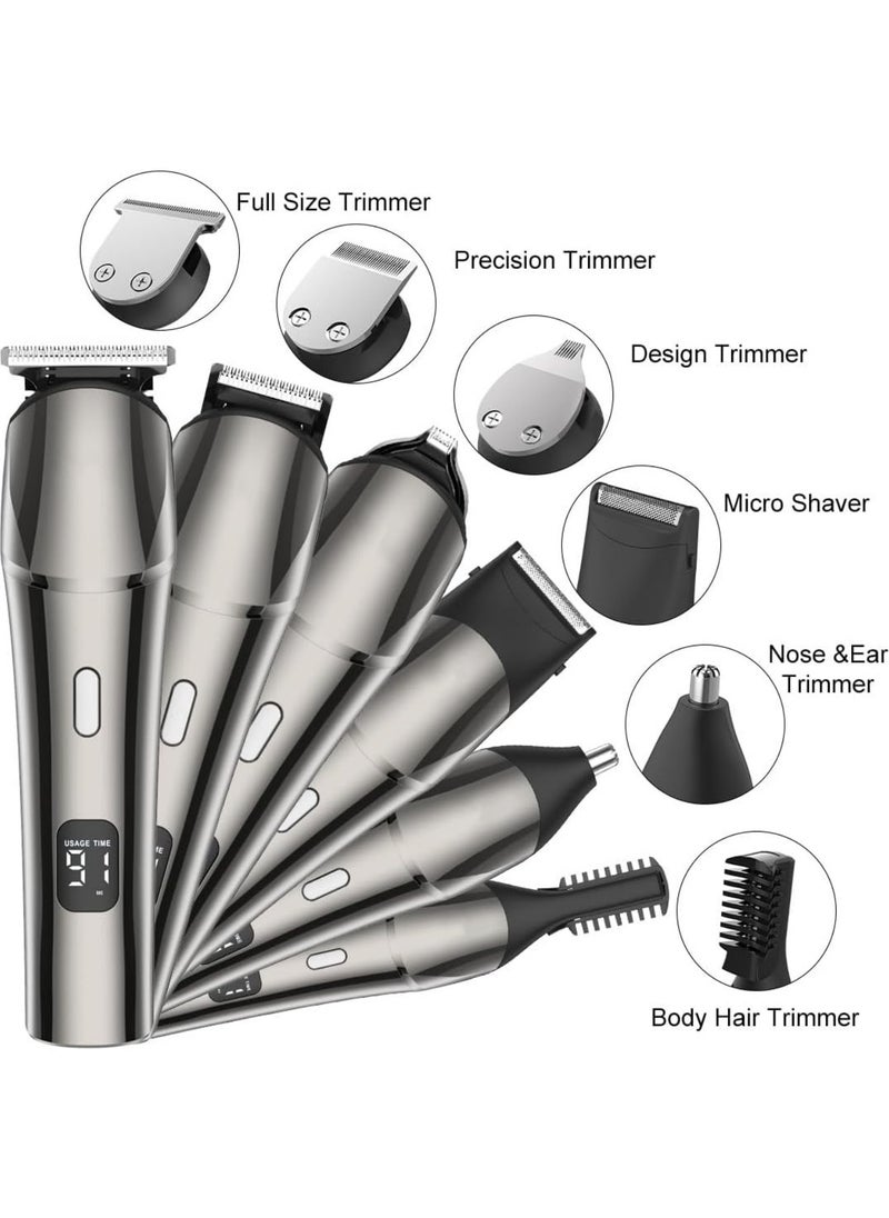 Electric Hair Trimmer for men, Body Shaver Groomer Safe Suitable, Shaver Rechargeable Waterproof Wet And Dry