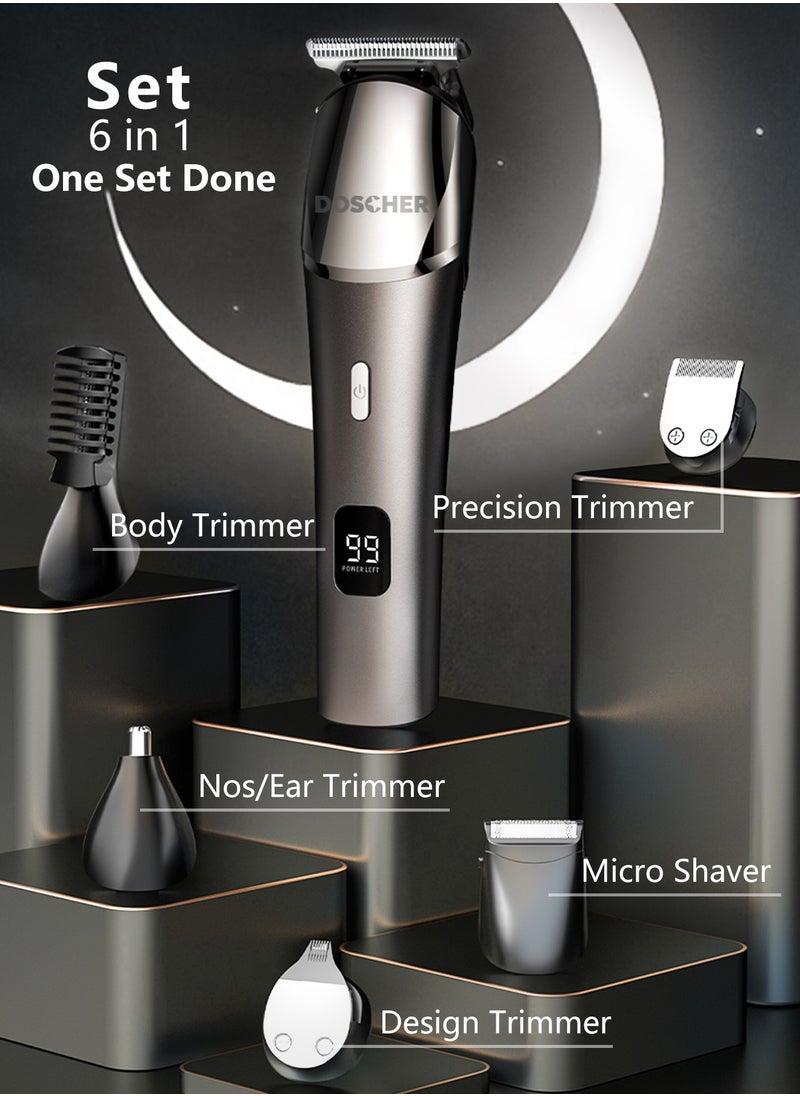 Electric Hair Trimmer for men, Body Shaver Groomer Safe Suitable, Shaver Rechargeable Waterproof Wet And Dry