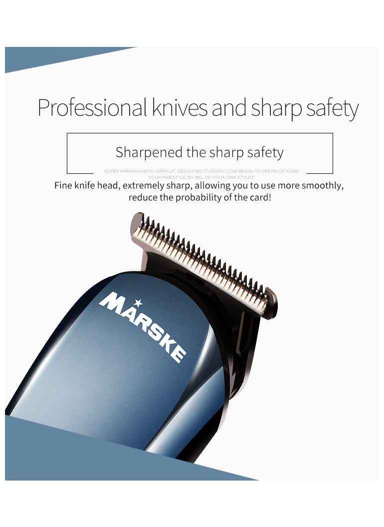 Marske Hair Clippers, Beard Trimmer for Men, Cordless Hair Trimmer Hair Cutting Groomer Kit, USB Rechargeable 5 in 1
