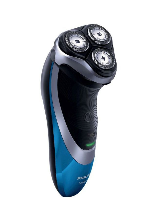 Aqua Touch Wet And Dry Electric Shaver Black/Blue