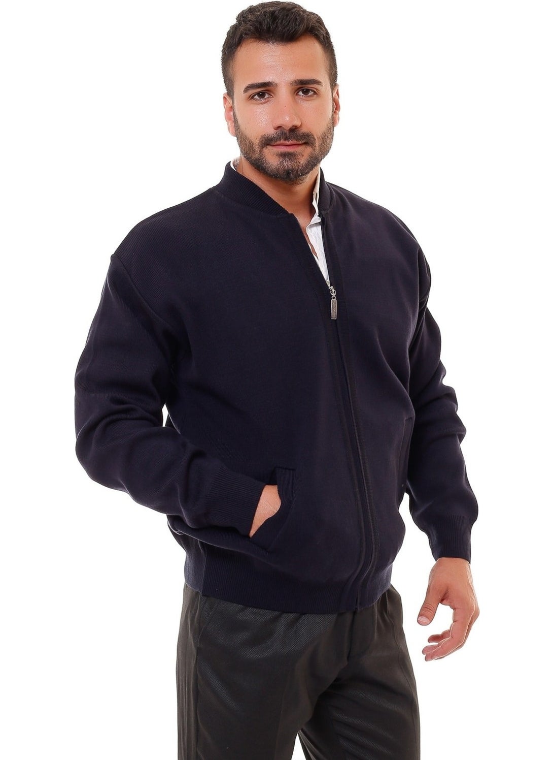 Blues Fashion Men's Steel Knit Coat