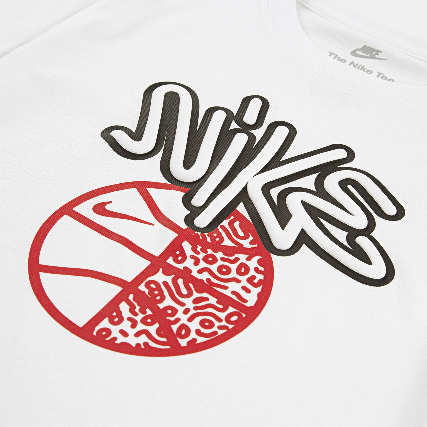 Kids' Basketball Handstyle Graphic T-Shirt