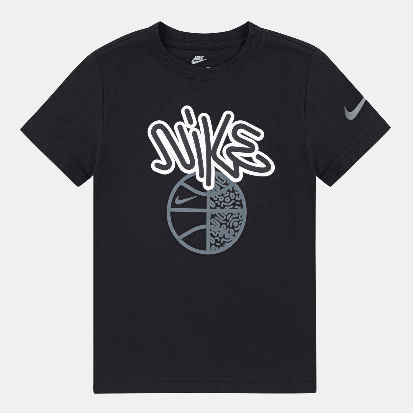 Kids' Basketball Handstyle Graphic T-Shirt