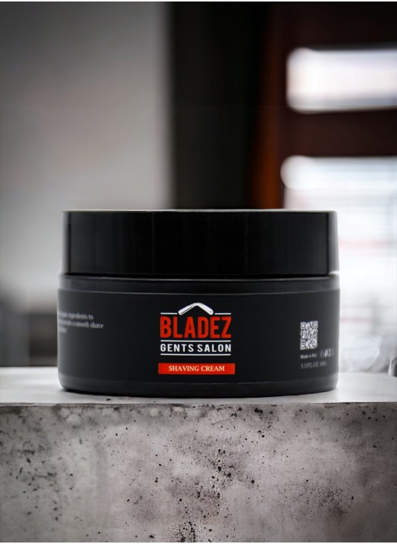 Shaving Cream For Men With Natural Ingredients, Bladez Professional Line