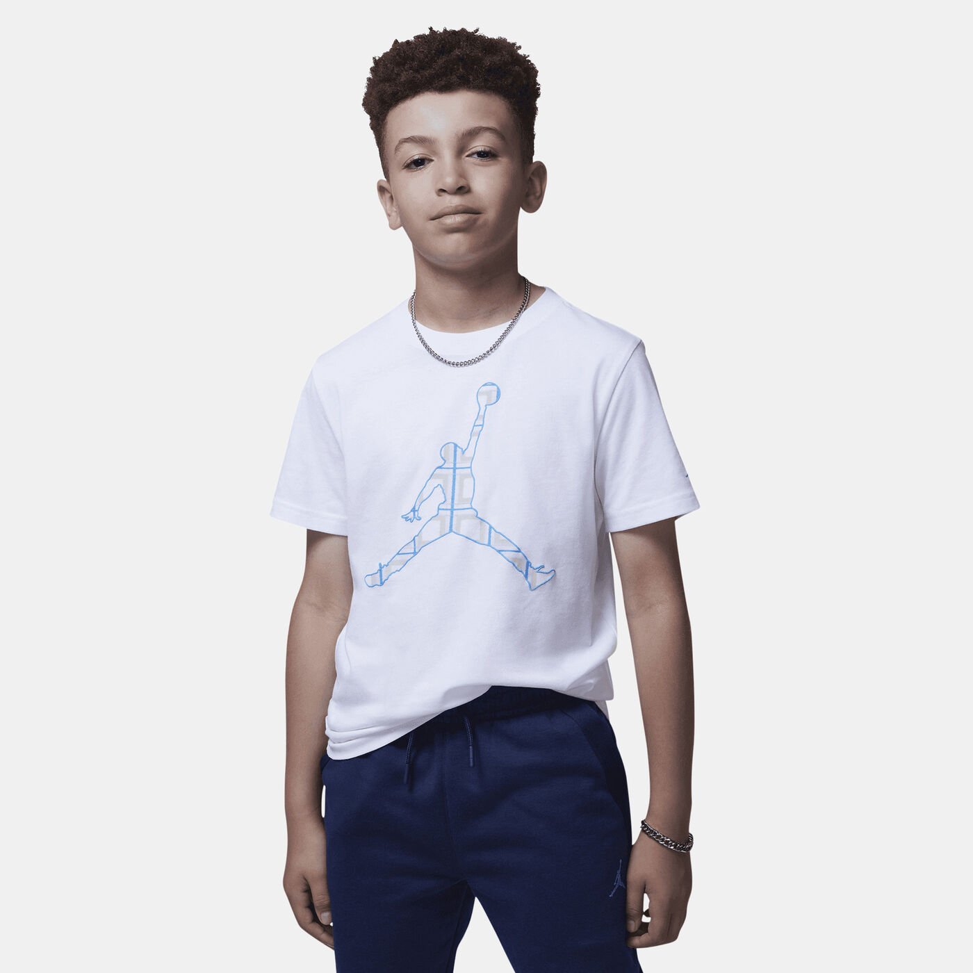 Kids' Plaid Jumpman T-Shirt