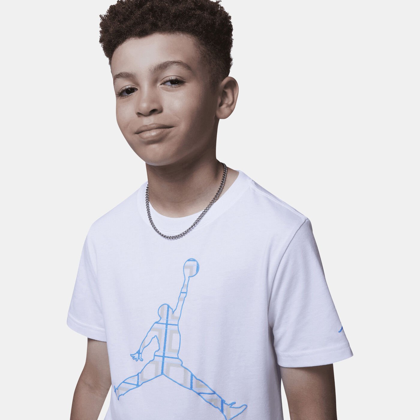 Kids' Plaid Jumpman T-Shirt