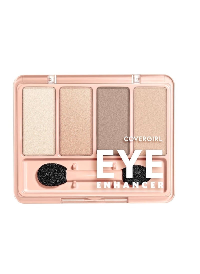 Covergirl Eye Enhancers Eye Shadow Palette, Natural Nudes, 0.19 Ounce