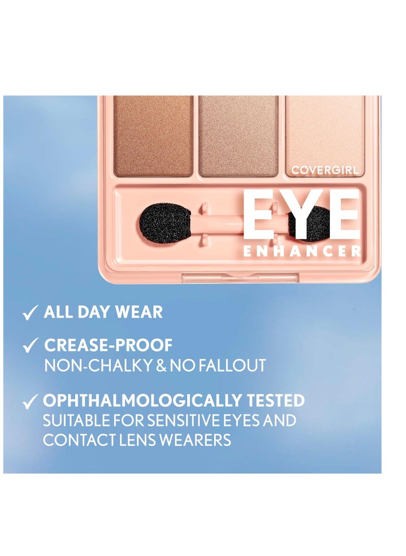Covergirl Eye Enhancers Eye Shadow Palette, Natural Nudes, 0.19 Ounce