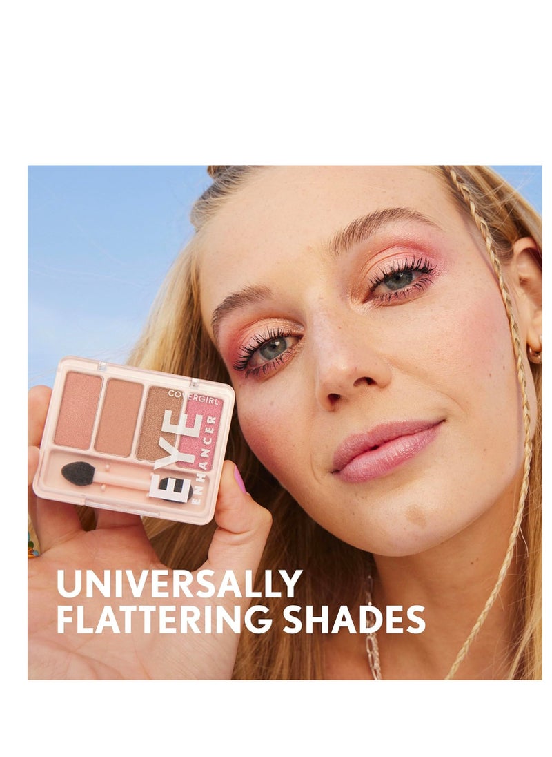 Covergirl Eye Enhancers Eye Shadow Palette, Natural Nudes, 0.19 Ounce