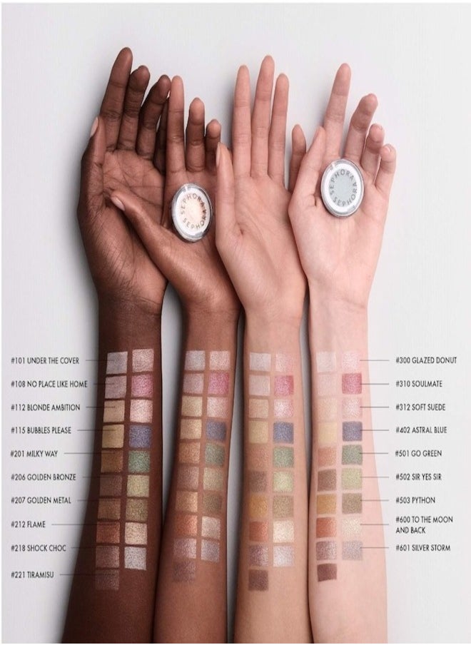 SEPHORA COLLECTION Colorful Eyeshadow - Glitter Finish 314 Fantasia - Light Purple With Gold Glitter 0.99g